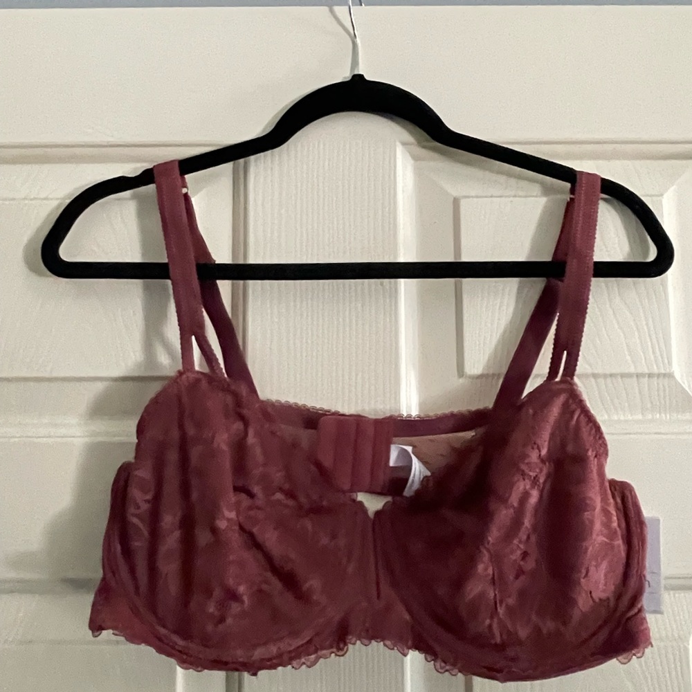 Women's Unlined Balconette Bra - Audenm Rubine 40D and size 34D